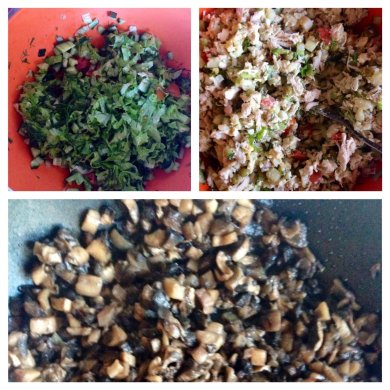 Куриная зелень - Шаг 1