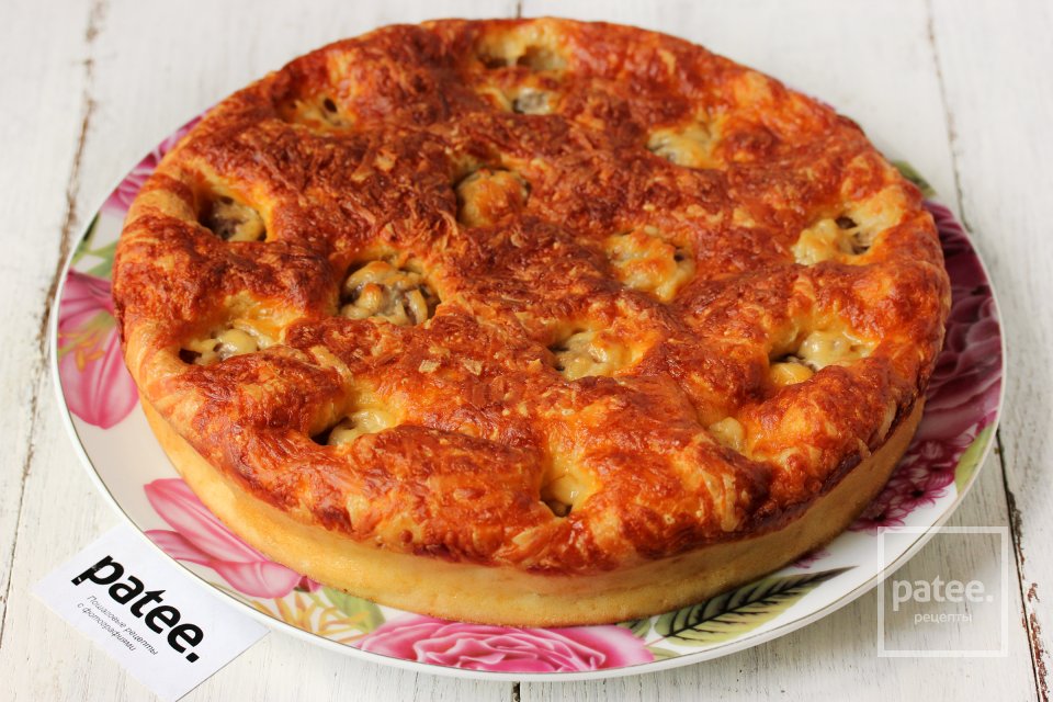 Пирог с мясными фрикадельками - Шаг 12