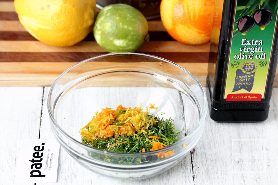 Дорадо с томатно-имбирным тартаром и кремом из авокадо - Шаг 2