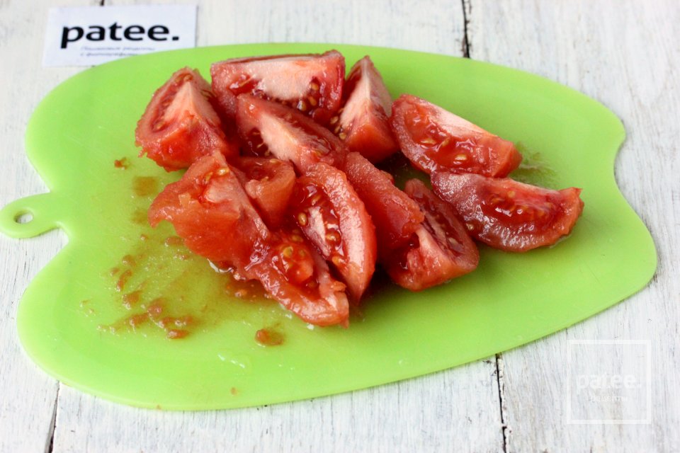 Дорадо с томатно-имбирным тартаром и кремом из авокадо - Шаг 8