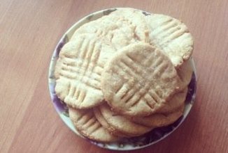 Печенье с арахисовым маслом