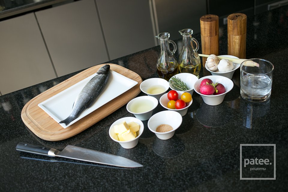 Сибас с прованским соусом - Шаг 1