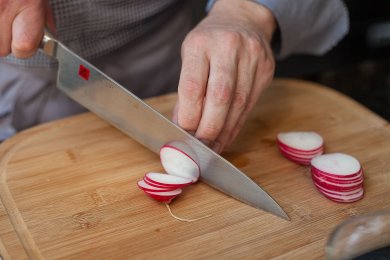 Сибас с прованским соусом - приготовление