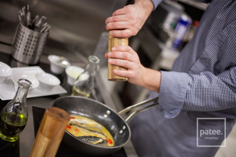 Сибас с прованским соусом - Шаг 16