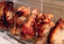 Крылья куриные, остро-сладкие.