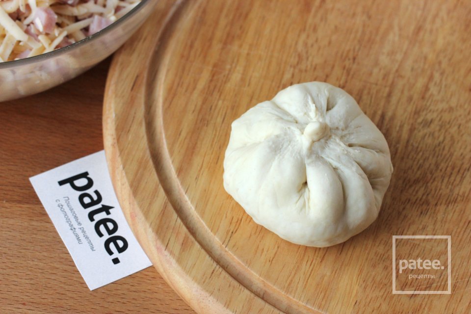 Лепёшки с ветчиной и сыром - Шаг 11