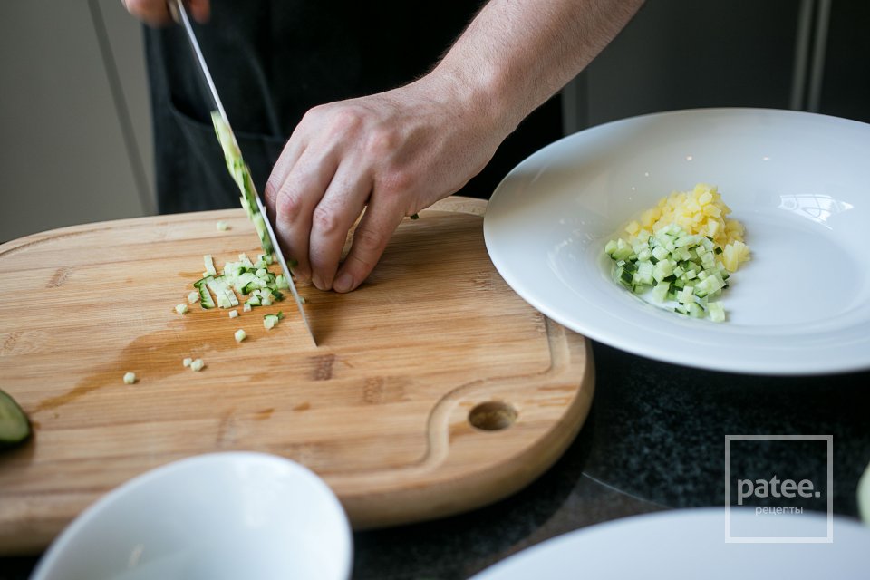 Окрошка мясная - Шаг 3