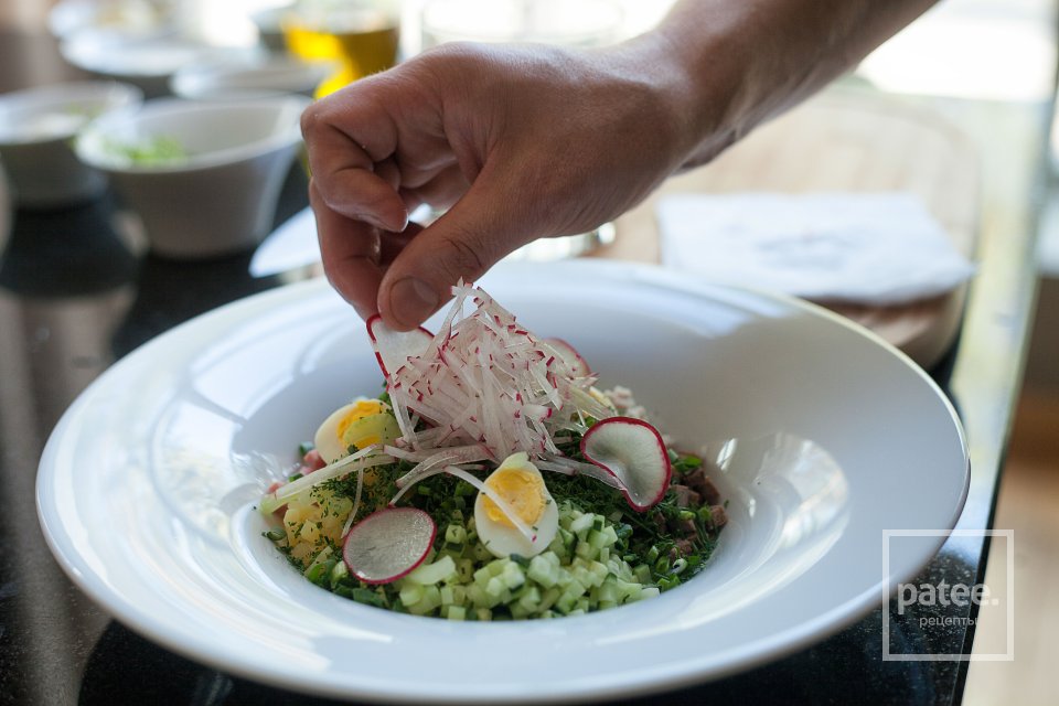 Окрошка мясная - Шаг 15