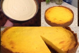 Ванильный чизкейк из творога