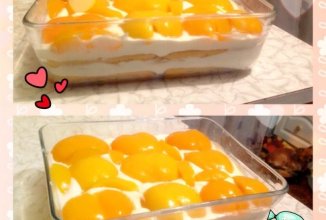 Персиковое тирамиссу.