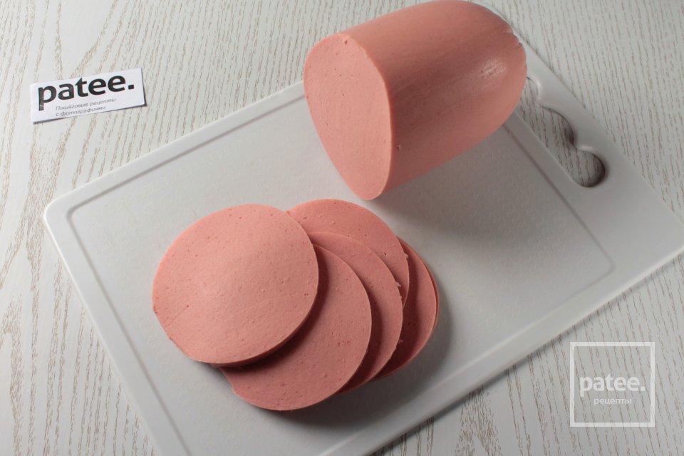 Булочки с колбасой - Шаг 6