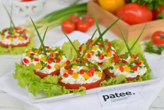 Закуска из помидор Калейдоскоп