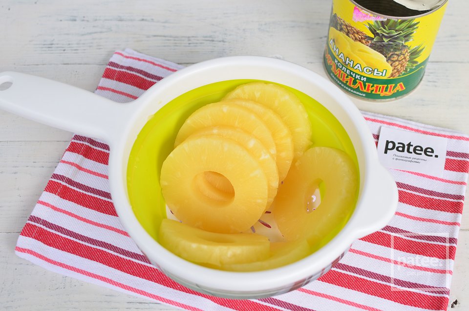 Пирог с ананасами - Шаг 8