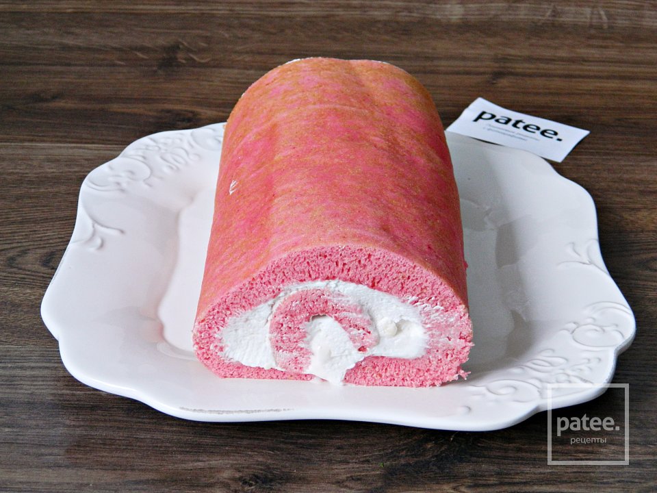 Розовый рулет - Шаг 18