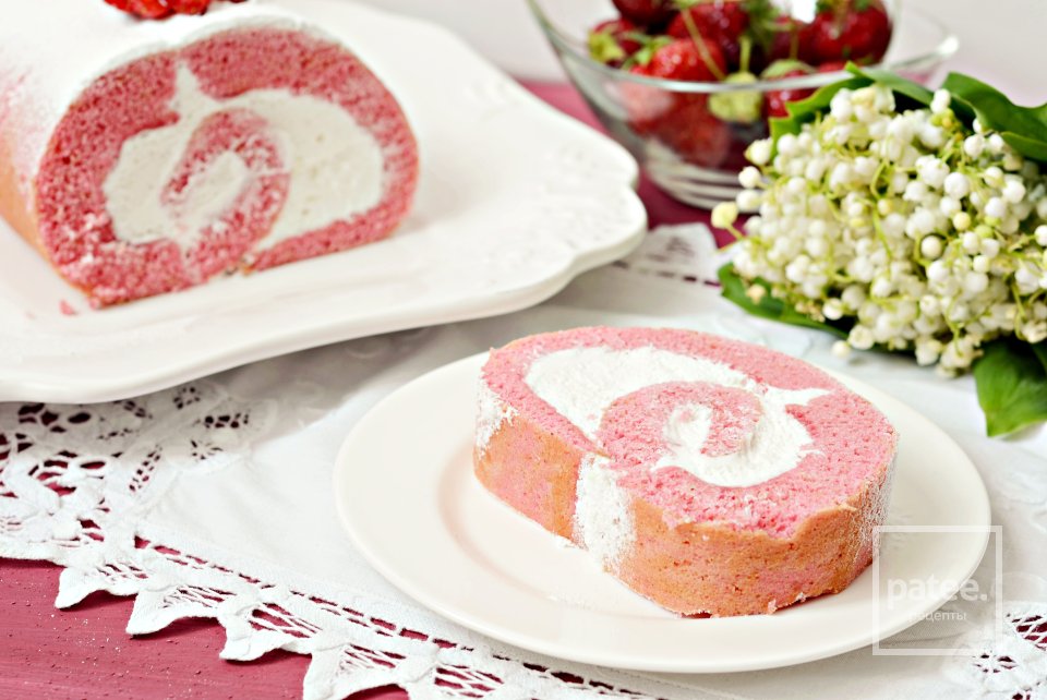 Розовый рулет - Шаг 19