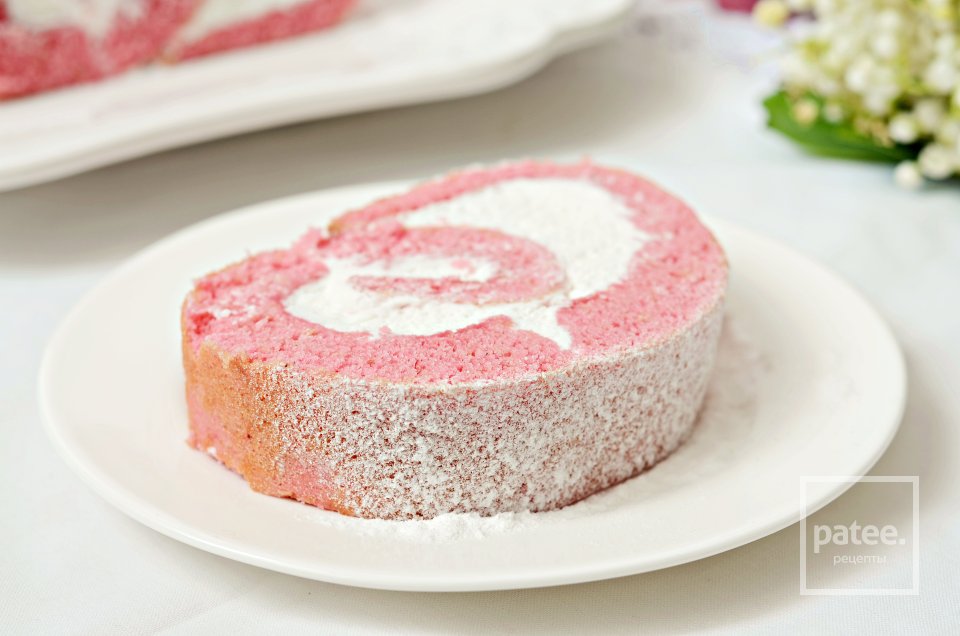 Розовый рулет - Шаг 20