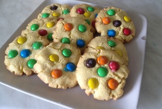 Печенюшки с M&M's