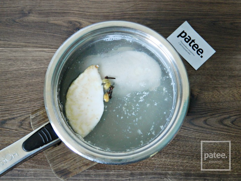 Диетический салат с курицей и капустой - Шаг 3