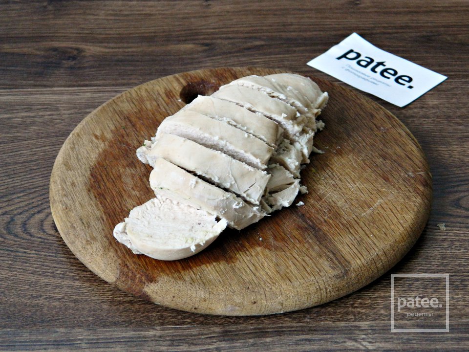 Диетический салат с курицей и капустой - Шаг 5