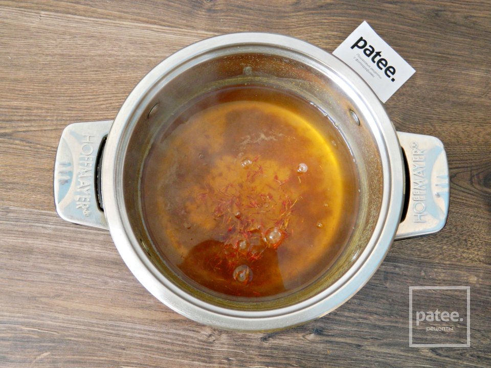 Отварной рис с шафраном - Шаг 8