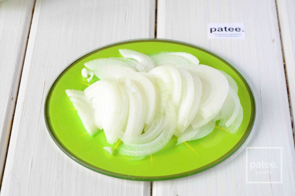 Луковый киш с маслинами - Шаг 3