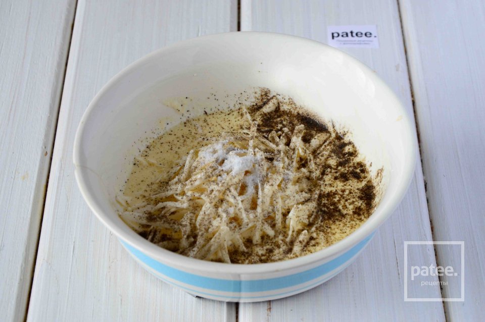 Луковый киш с маслинами - Шаг 10