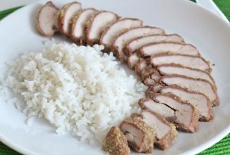 Куриное филе в ореховой панировке