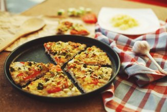 Пицца из курицы