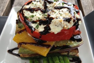 Овощной бургер