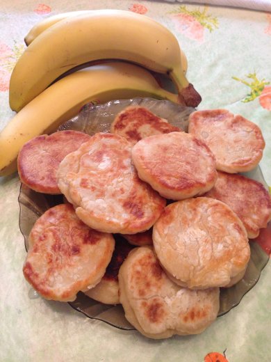 Рецепт Сырники банановые