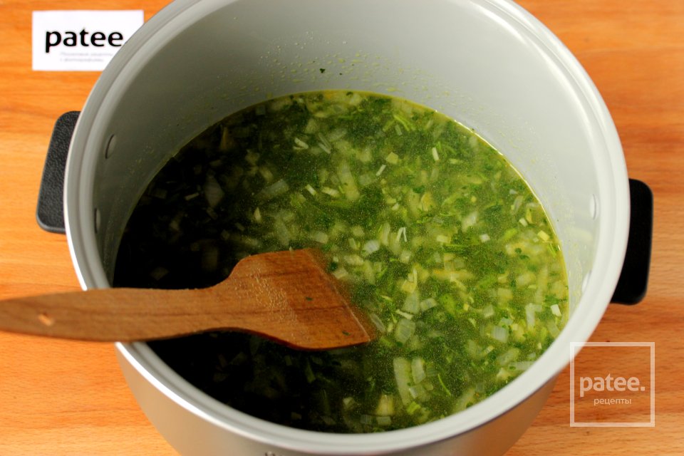 Рис басмати со шпинатом в мультиварке - Шаг 8