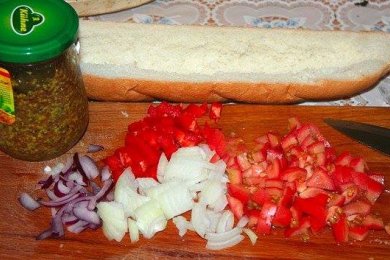 Хот-дог «Каноэ» - приготовление