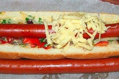 Хот-дог «Каноэ» - приготовление