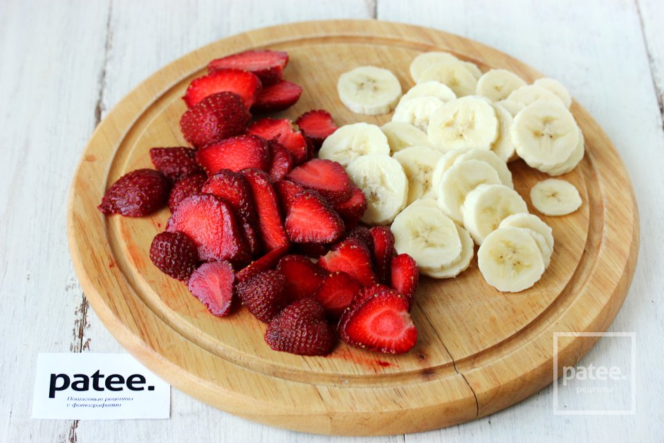 Клубнично-банановый пирог - Шаг 8