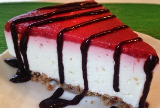 Диетический чизкейк на желатине