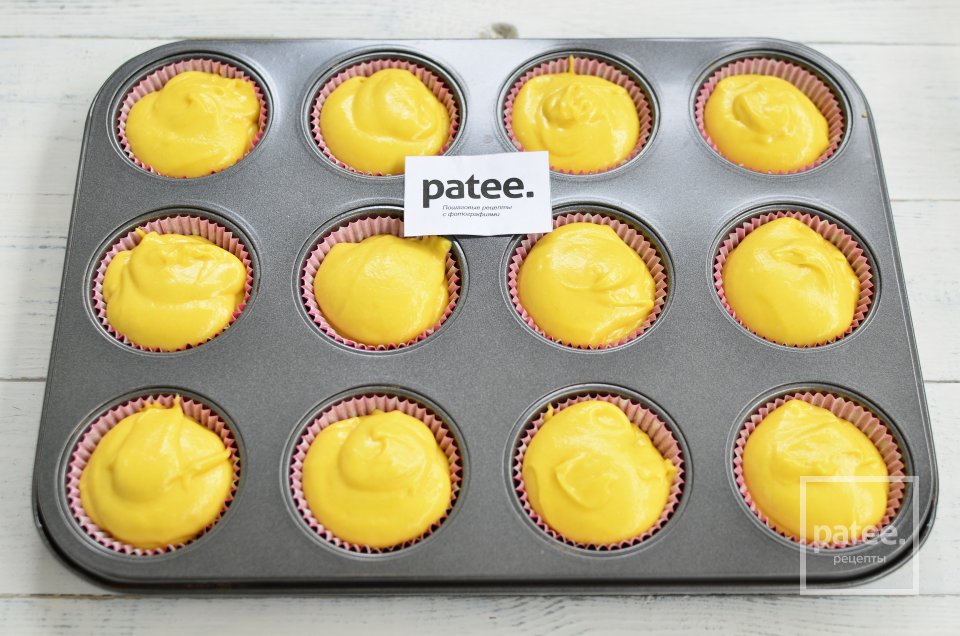 Ванильные кексы с шоколадом - Шаг 8