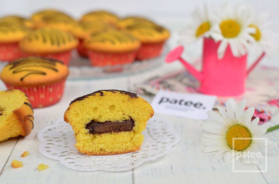 Ванильные кексы с шоколадом - Шаг 11