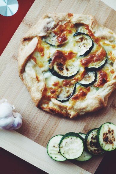 Галета с цуккини и моцареллой - Шаг 7