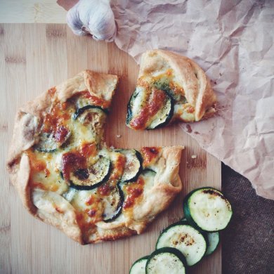 Галета с цуккини и моцареллой - Шаг 8