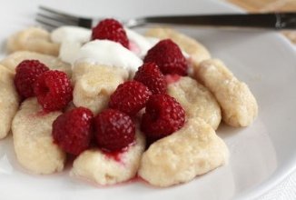 Вкусные ленивые вареники нашим малышам