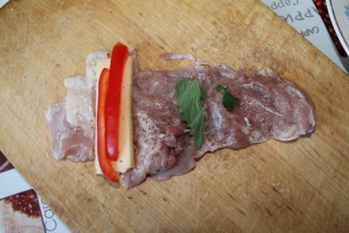 Бёдрышки в слоёном тесте - приготовление