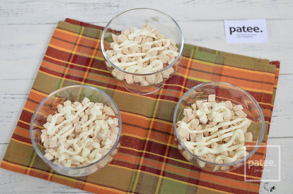 Фасолевый салат с курицей - Шаг 3