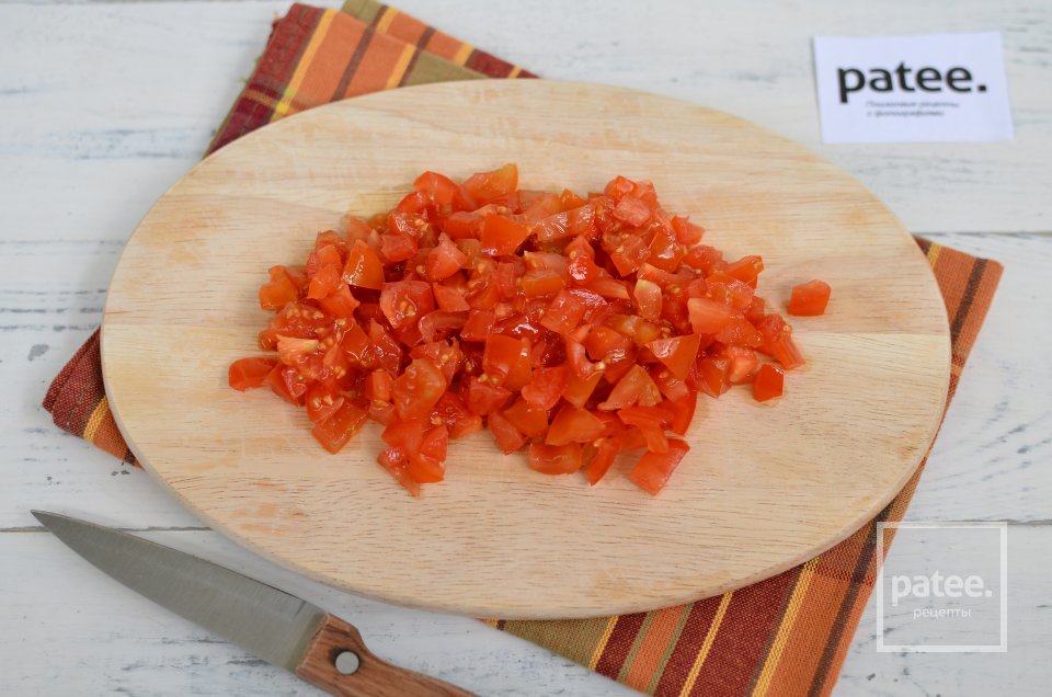 Фасолевый салат с курицей - Шаг 4