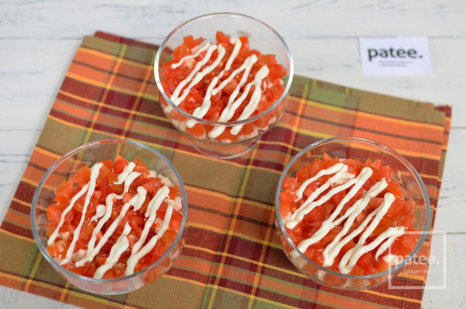 Фасолевый салат с курицей - Шаг 5