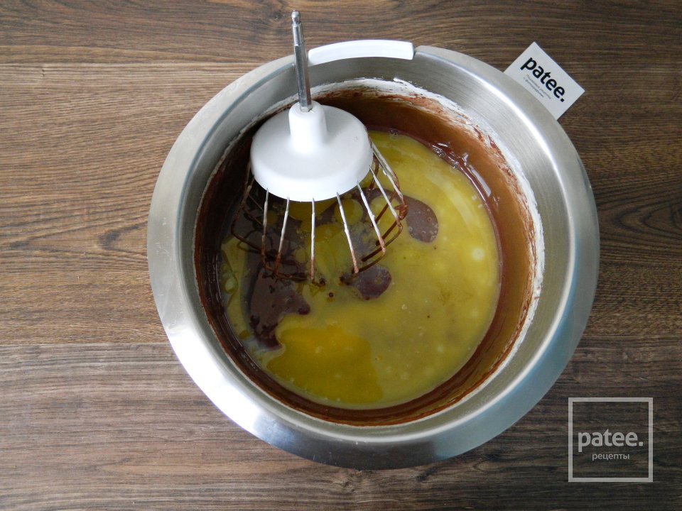 Шоколадные кексы со сливочной прослойкой - Шаг 6