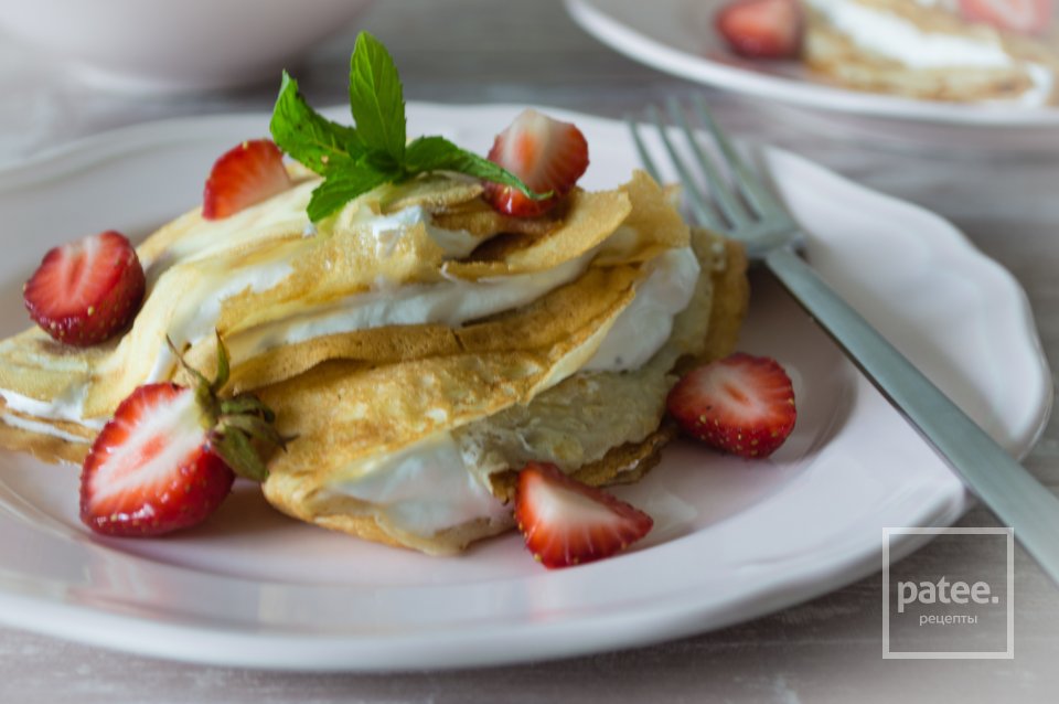 Блины на молоке - Шаг 11