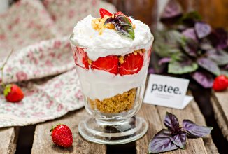 Клубничный чизкейк без выпечки