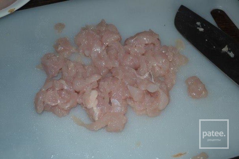 Куриные шарики в сливочном соусе - Шаг 1
