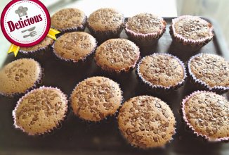 Шоколадные кексы без муки!