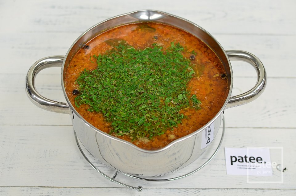 Рисовый суп с рыбной консервой - Шаг 14